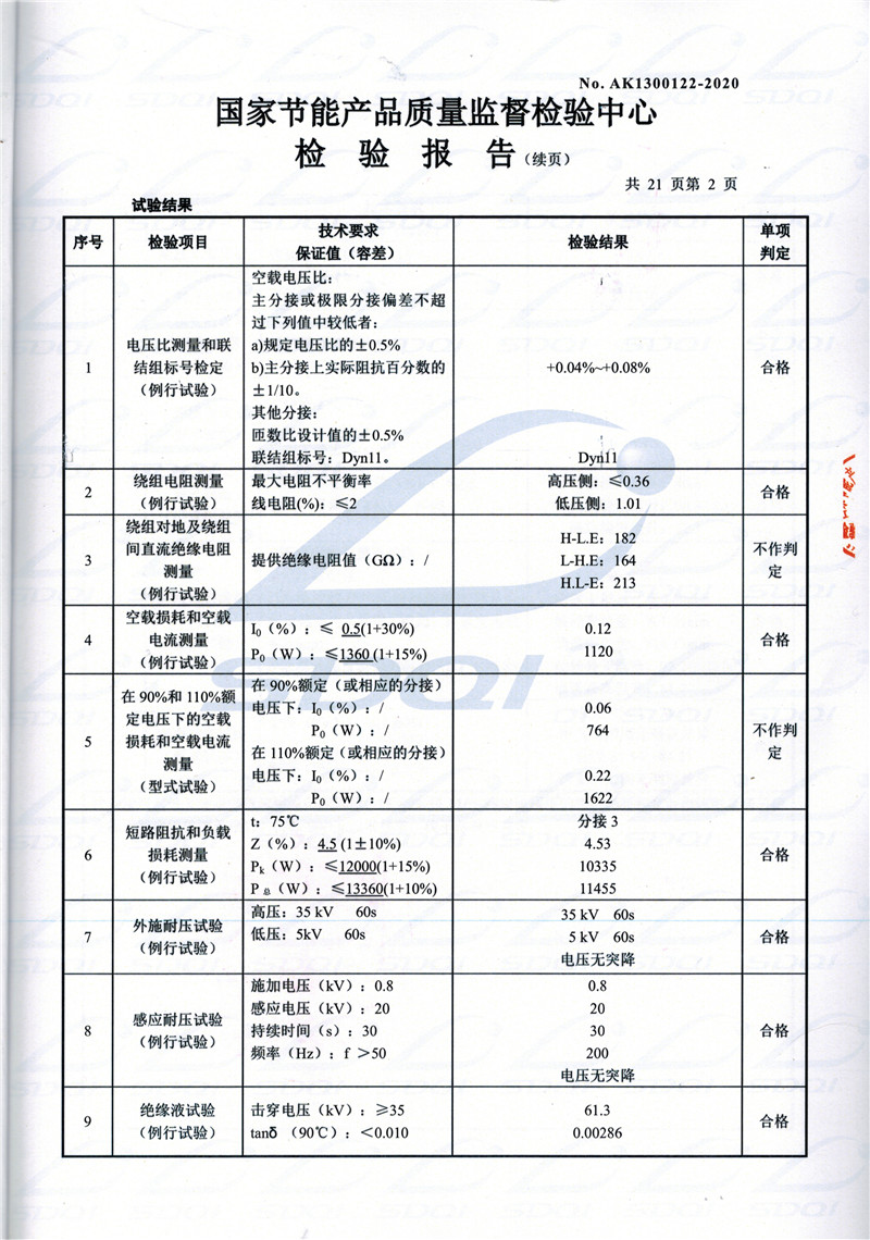 高低压试验报告-S11-1250明水明水明水油浸式变压器-2.jpg